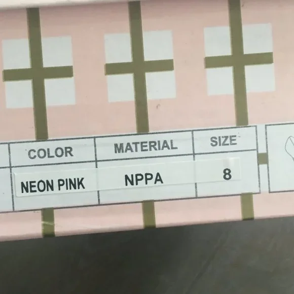 Neon Pink Little Number - Picture 6 of 7